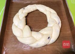 冬季—圣诞花环面包的做法图解17