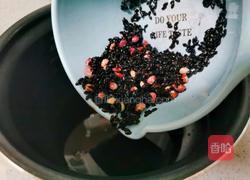 紫米牛奶羹的做法图解4