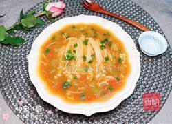 番茄金针菇汤的做法图解16
