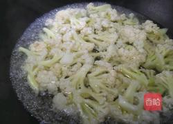 清炒花菜的做法图解2