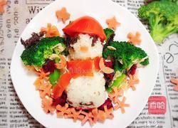 圣诞饭团的做法图解15