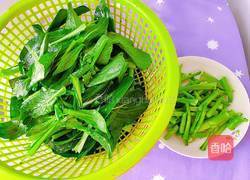 清炒菜心的做法图解4