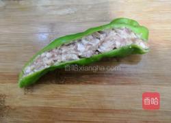 烤箱版•青椒酿肉的做法图解8