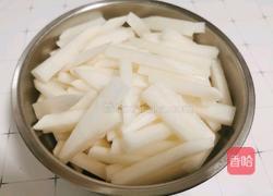 爽口酸萝卜的做法图解2