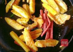 煎馒头条的做法图解7