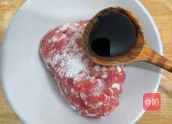 豆腐泡酿肉的做法图解3