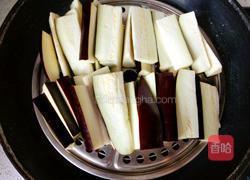 香蒜蒸茄子的做法图解2