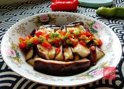 香蒜蒸茄子的做法图解7