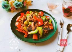 彩椒炒牛肉的做法图解8