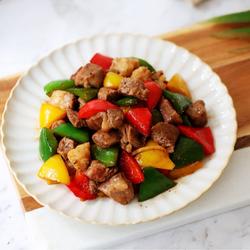 彩椒炒牛肉的做法[图]