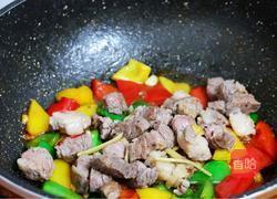 彩椒炒牛肉的做法图解12