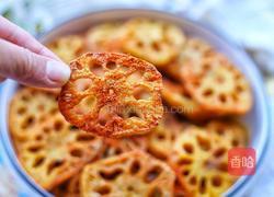 酥到掉渣的炸藕片的做法图解10