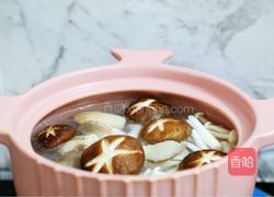 猪骨菌菇汤的做法图解7