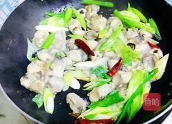 葱爆牡蛎的做法图解5