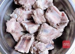 金瓜蒸香菇排骨饭的做法图解3