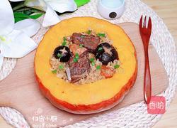 金瓜蒸香菇排骨饭的做法图解19