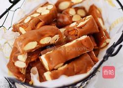 海盐杏仁太妃糖~过节小零食准备起来的做法图解4