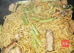 排骨芸豆焖面的做法图解7