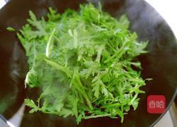 蒜蓉香菇炒茼蒿的做法图解7