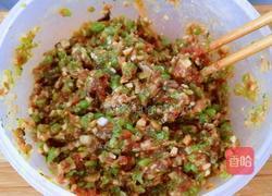 茼蒿梗蘑菇猪肉馅饺子的做法图解12
