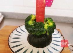 西兰花圣诞树的做法图解7