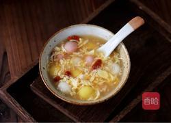 蛋花酒酿汤圆的做法图解13