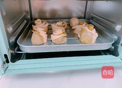 抹茶玫瑰花包的做法图解10