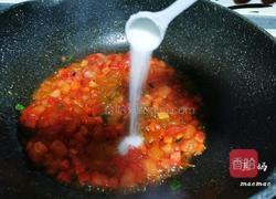 菠菜汁疙瘩汤的做法图解6