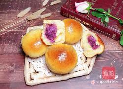 紫薯大米夹心面包的做法图解22