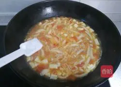 三鲜汤(西红杮菌菇汤)的做法图解12