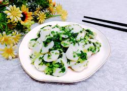 萝卜缨子炒年糕