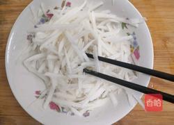 爆炒萝卜丝的做法图解4