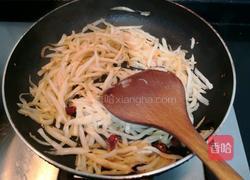 爆炒萝卜丝的做法图解13