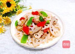 莲藕小炒的做法图解21