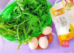 香脆茼蒿的做法图解2