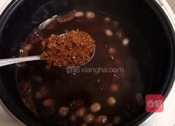 红豆花生黑米粥的做法图解8