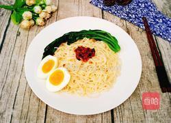 鲍鱼干贝酱拌面的做法图解11