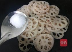 莲藕炒肉片的做法图解4