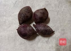芝麻紫薯球的做法图解1