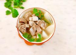 白萝卜豆腐羊肉汤