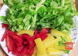 孜然羊肉猫耳朵的做法图解3