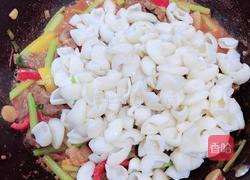 孜然羊肉猫耳朵的做法图解15