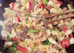 孜然羊肉猫耳朵的做法图解17