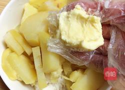 培根土豆大米披萨的做法图解6