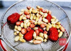 红枣花生豆浆的做法图解3