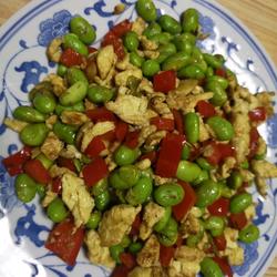 毛豆炒蛋的做法[图]