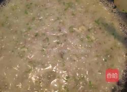 青菜瘦肉粥的做法图解6