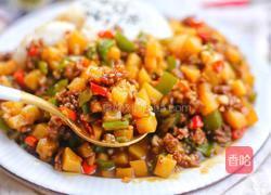 土豆肉末盖饭的做法图解15