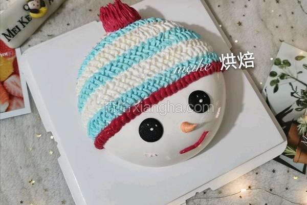 冬天里可爱的小雪人