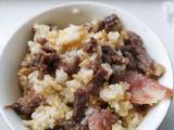 腊味牛肉焖饭(三人份）